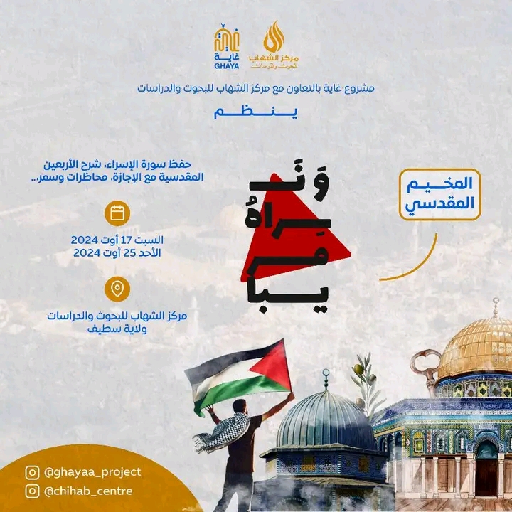 المخيم المقدسي:”ونراه قريبا”