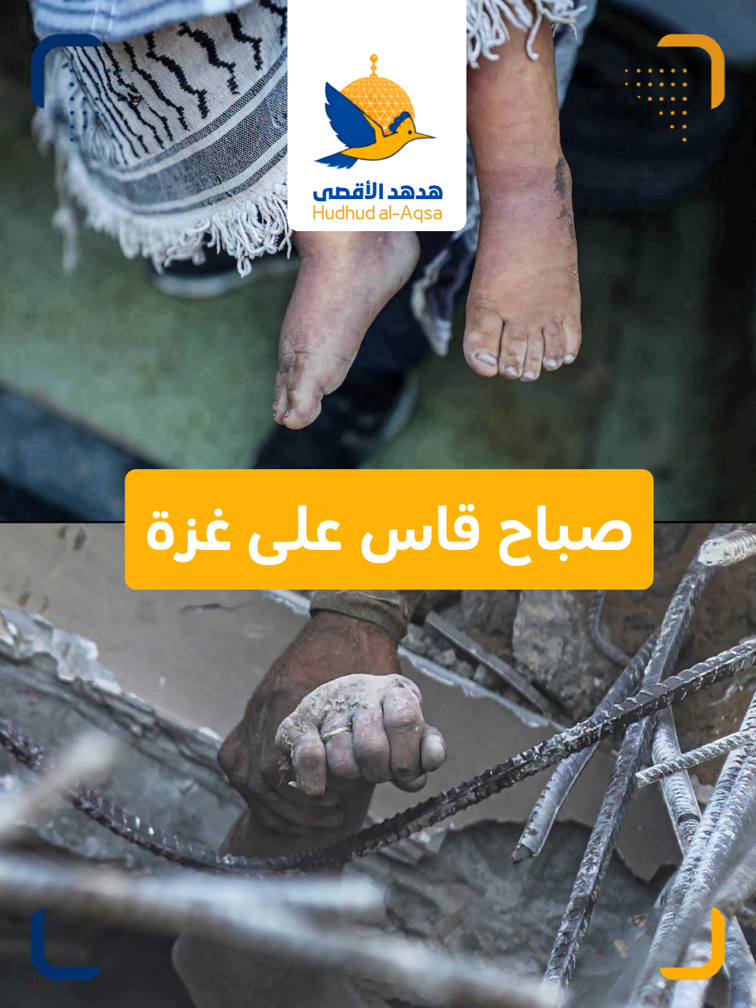 صباح قاس على غزة